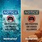 Signmission No Photos Or Video Allowed Sign With Symbol, 7 in W x Rectangle, Vinyl Decal OS-2PACK-NS-D-710-V-14753 - alternate 5